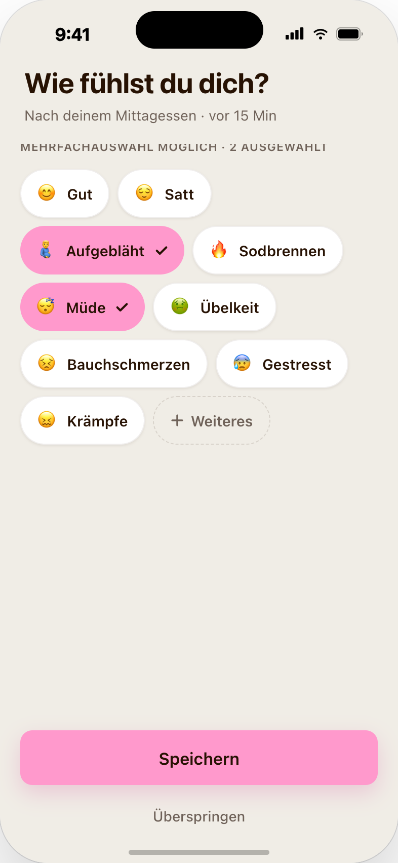 Symptom Tracking